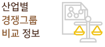 산업별 경쟁그룹 비교 정보