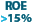 ROE > 15%
